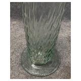2ft Clear Glass Floor Vase