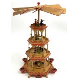 German Erzgebirge Christmas Carousel Pyramid