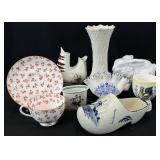 Small Porcelain & Pottery Vases & More