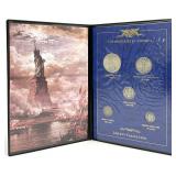 5pc US Liberty Silver Collection