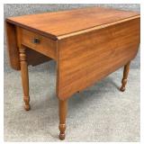 19th Century Cherry Drop Leaf Table