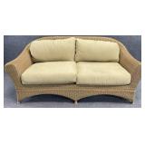 Martha Stewart Living Wicker Loveseat B