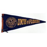 Vintage 1940s/50s University of Florida Pennant