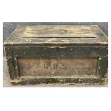 Antique Lift Top Trunk