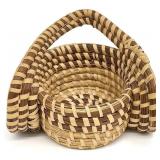 Handmade Gullah Sweet Grass Basket