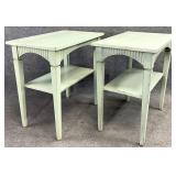 New Pair Alden Parkes Elliott Accent Table