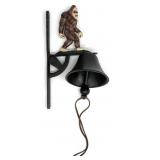 Cast Iron Bigfoot Wall Mount Bell