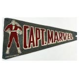 1946 Captain Marvel Club Felt Pennant Flag