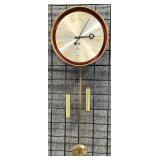 Mid Century Howard Miller Pendulum Wall Clock #