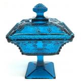 Westmoreland Beaded Grape Covered Candy Dish