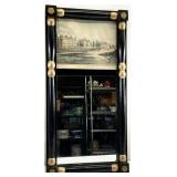 Vintage Brown University Trumeau Mirror