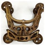 Antique Diamond Cast Iron Hay Trolley