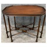 New Mahogany 8 Leg Accent Table