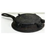 Antique Cast Iron Waffle Maker #78