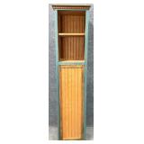 Petite Green Accented Cabinet