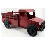 Red Tin Truck Planter Farmhouse