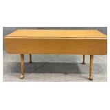Maple Laminate Top Drop Leaf Table