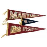 3 Vintage 1940s/50s Maryland & Mass. Souvenir
