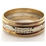 14K Gold Ring, Sz 6
