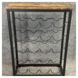 Metal Base Wine Rack