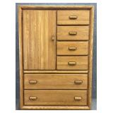 Oak Chifferobe