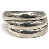 Italian Sterling Silver Cuff Bracelet