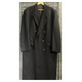 Vintage Men's Wool Coat, Size 42 Regular