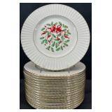 17 Lenox Holiday (Temple) Salad Plates