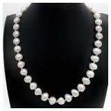 Leach & Garner 14K Gold & Baroque Pearl Necklace