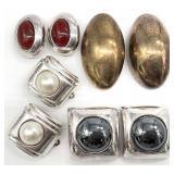 4 Pair Simon Sebbag Israel Sterling Overlay
