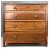 Large Antique Four Drawer Chest