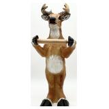 Standing Deer Toilet Paper Holder