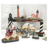 Asst Lighthouse Figures