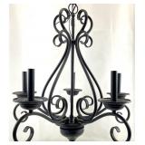 Dark Bronze Tone 5-Light Chandelier