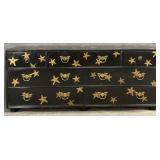 Painted Henredon Campaign Style Dresser