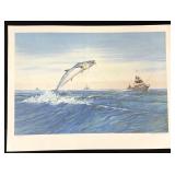S/N NC Fishing Tournament Fish On Art Print