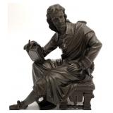 Antique Victorian Cast Spelter Figure