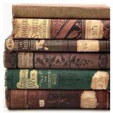 Asst Antique Books, Late 1800s - Early 1900s