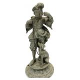 Antique Spelter Statue