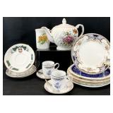 Asst Porcelain Tea Pot & More