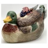 Fitz & Floyd Autumn Woods Duck Tureen