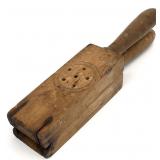 Antique Wooden Lemon Press Juicer
