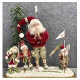 Mark Roberts Golfing Santa