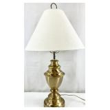 Quality Brushed Gold Tone Table Lamp