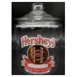 Hershey's Milk Chocolate Glass Counter Jar