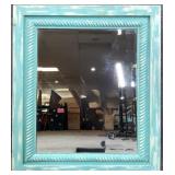 Painted Metal Frame Wall Mirror
