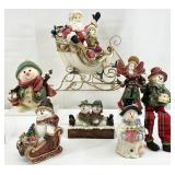 Assorted Christmas Figurines