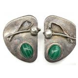 Vintage Avi Soffer Sterling Silver Earrings