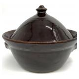 NC Jugtown Pottery Covered Serving Bowl