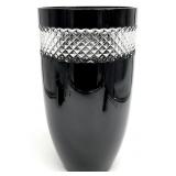 Waterford Crystal John Rocha Black Cut Vase